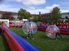 Bumper voetbal met boarding