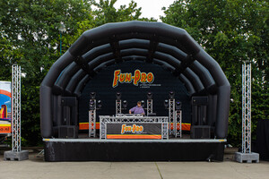 Podiumwagen huren