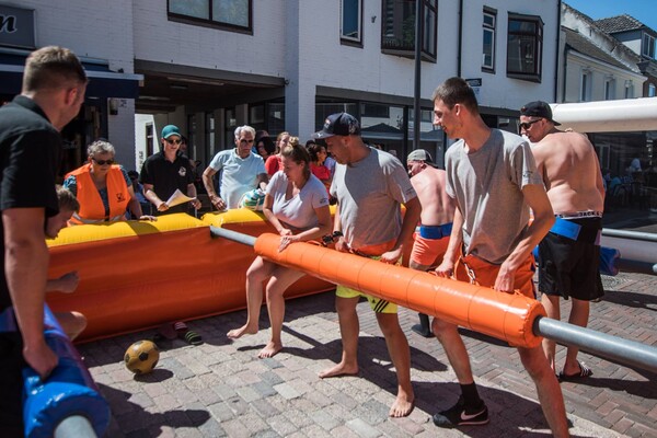 Levend tafelvoetbalspel 