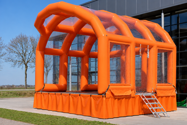 Podiumwagen Small (Oranje)